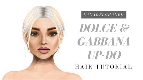 dolce gabbana hair tutorial|DOLCE AND GABBANA Blonde Up.